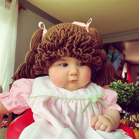 Cabbage Patch Wig Cabbage Patch Kid Baby Girl Costume Toddler Girl