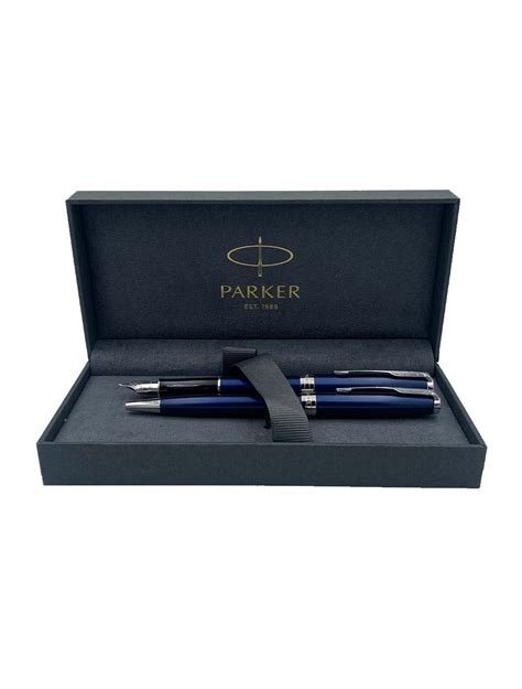 Parker Sonnet Blau Kugelschreiber F Llfederhalter Geschenkset Edle