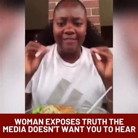 She Said What The Media Doesnt Want You To Hear By Thedayumn