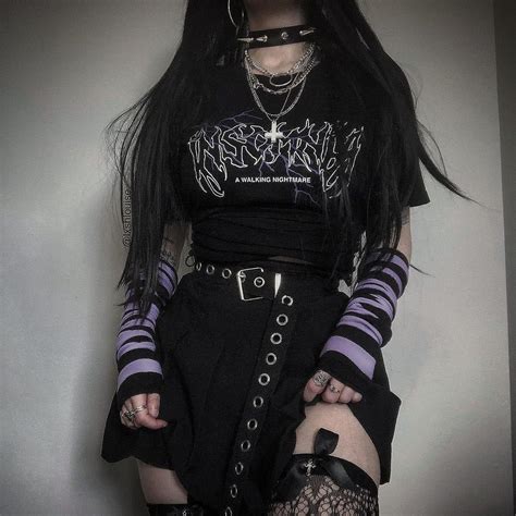 Goth Emo E Girl Punk Gothic Sweater Emo Tops E Girls Mall Goth