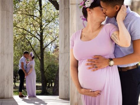 Azuree And Rebeccas Maternity Session And Journey To Pregnancy Capitol