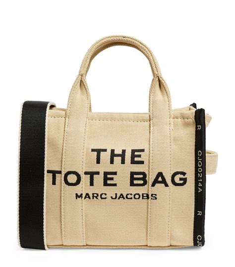Womens Marc Jacobs Beige The Marc Jacobs Mini The Jacquard Tote Bag