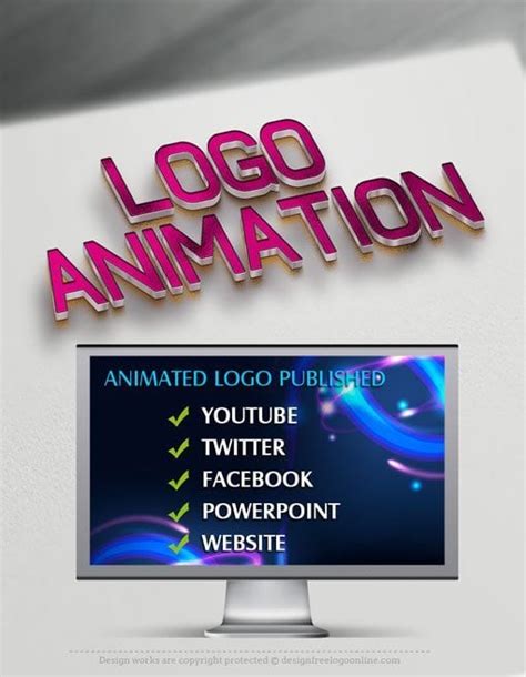 Create Your Own Video Logo Animation Intro Animated Logo Maker