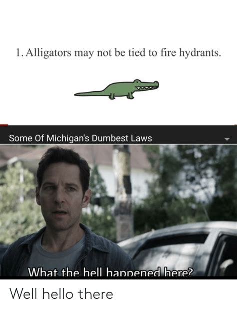 1 Alligators May Not Be Tied To Fire Hydrants Some Of Michigans