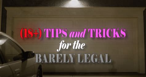 18 tips and tricks for the barely legal by jacob katz katz blog