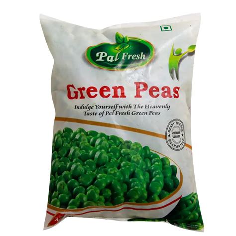 Pal Fresh Green Peas Ready To Cook Premium Quality 1kg Cooking