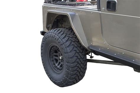 Jeep Tube Fenders Steel Or Aluminum Rear Vanguard Full Width