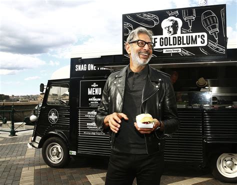 Run Don T Walk Because There Are More Pictures Of Jeff Goldblum And His Food Truck Hellogiggles
