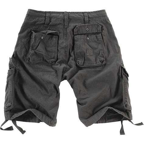 Surplus Mens Military Cargos Airborne Vintage Cotton Police Shorts