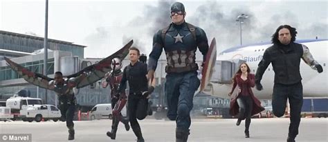 Captain America Civil War International Trailer Sees Black Widow And