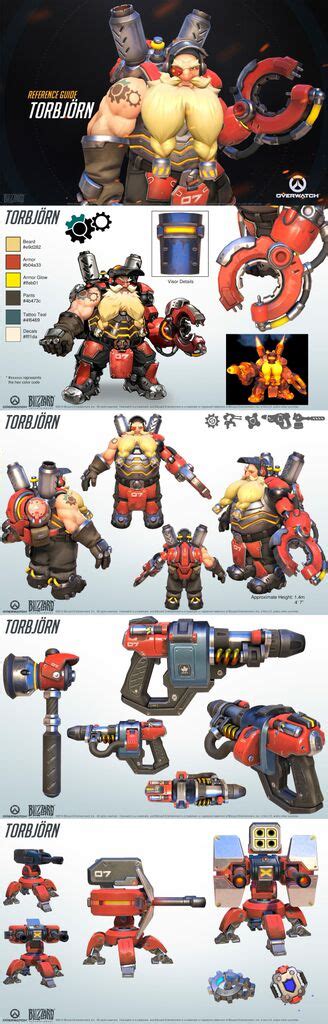 With this list, we'll outline 10 key tips and strategies to forge you into an ironclad torbjorn player, both on defense and offense. Overwatch, Overwatch cosplay, Character modeling