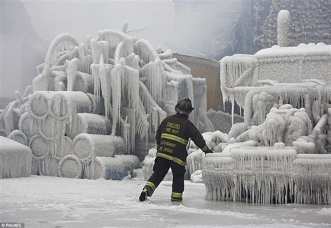 Big Freeze Continues To Blow Across The Us As Blistering