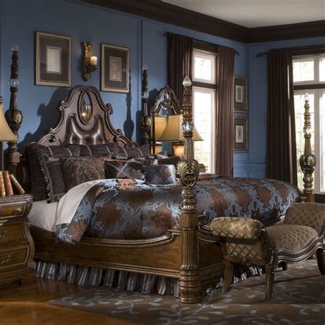 It comes with strong metal rails that are stable and solid and will hold your favorite box spring and mattress (both sold separately). Sovereign Four Poster Bed - Victorian - Canopy Beds