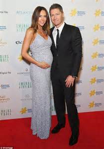 Pregnant Kyly Clarke Cradles Her Baby Bump With Husband Michael Daily