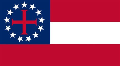 Commonwealth Of America Stars And Bars Flag By Americanunionstate18 On