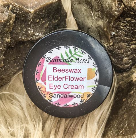 Beeswax Elderflower Eye Cream Peninsula Acres