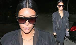 Kim Kardashian Opts For Chic Black Evening Dress And