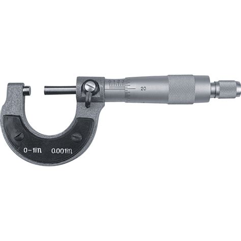 Empire Micrometer — 1in Jaw Size Northern Tool