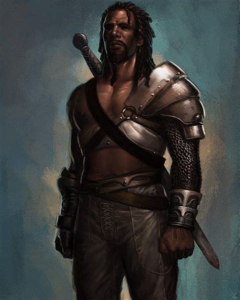 Pin On Black Male Fantasy Characters
