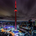 CN Tower Toronto Canada - The CN Tower Downtown Toronto Canada Standing ...