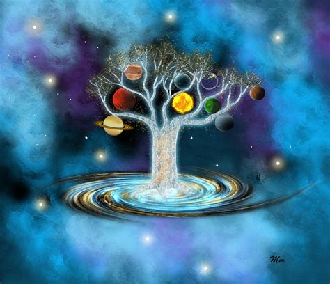 Galaxy Tree By Marinaawin On Deviantart