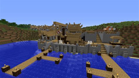 How To Build A Medieval Dock In Minecraft - My Medieval Ship Minecraft
