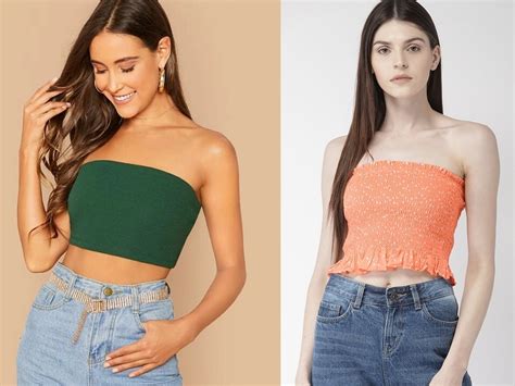 Stylish Tube Tops For Girls In Fashion Stunning Collection