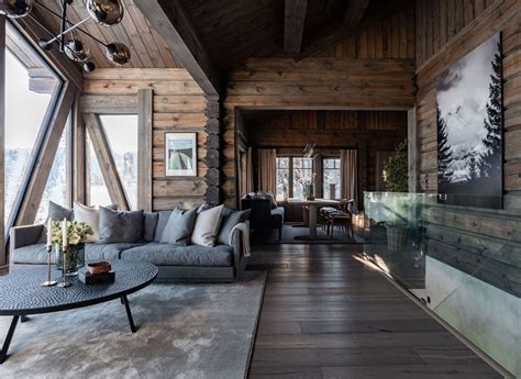 Fabulous Scandinavian Mountain Cabin With Moody Accents Daily Dream Decor