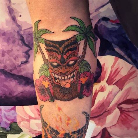 60 Of The Best Tiki Tattoos That Are Full Of Style And Charm Meanings