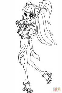 Monster High Para Colorear Draculaura Dibujos De Draculaura Para