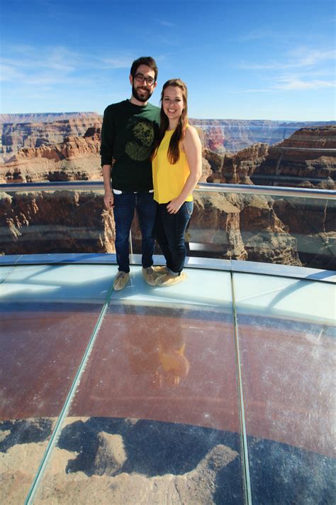 The Glass Skywalk At The Grand Canyon And The Hoover Dam