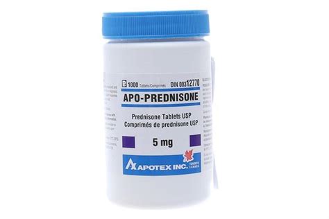 Apo Prednisone 5mg C1000 ViÊn 012024 LÊn GiÁ