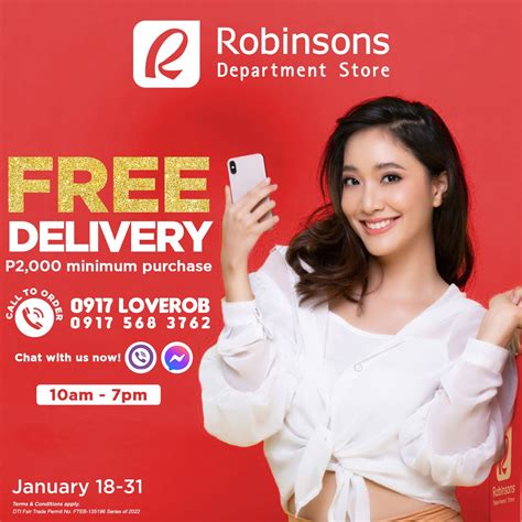 📣 Promo Alert 📣 Enjoy Free Delivery Robinsons Angeles Facebook
