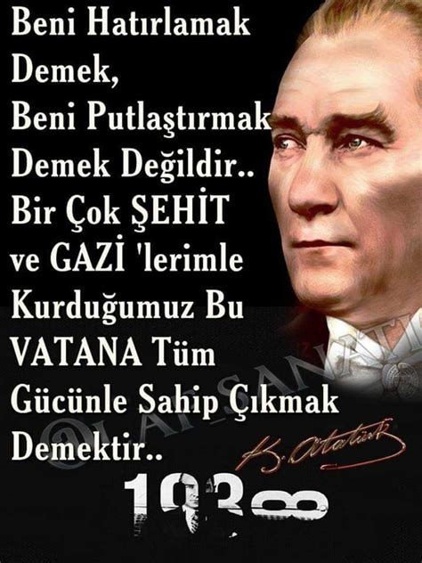 10 Kasım Resimli En Güzel Atatürk Mesajları Güzel Sözler