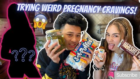 Is My Gf Pregnant😱 Trying Weird Pregnancy Food Combinations🤢🤮 Must Watch Kokoandsymba Youtube