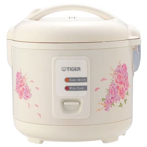 Tiger Jaz A U Cup Conventional Rice Cooker With Floral Design
