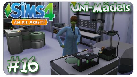 Der Erste Tag Im Labor 16 Die Sims 4 Uni Mädels An Die Arbeit Let