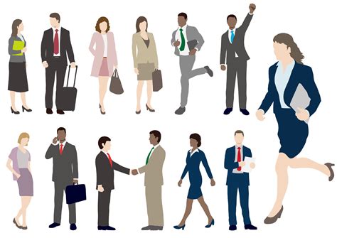 Business People Vector Art Icons And Graphics For Free Download