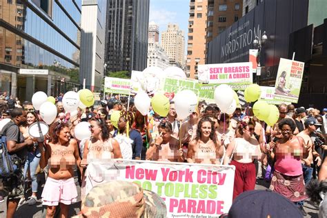 Th Annual Gotopless Day Kicks Off In Nyc See Photos New York City