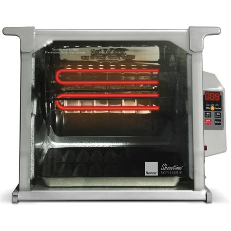 New Ronco Showtime Platinum 5000 Rotisserie With Jog Shuttle Timer And Accessories Exclusive