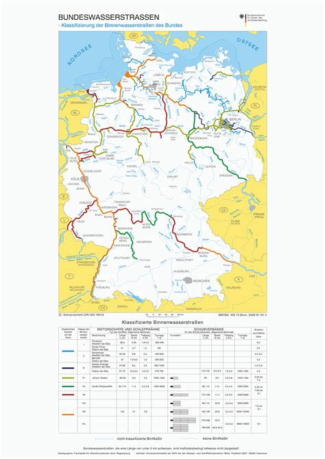 Freie oder staugeregelte flussstrecken), schifffahrtsbezogene bauwerke (z.b. Bundeswasserstraßen Karte - WSA Spree-Havel - Homepage ...