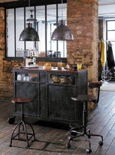 50 Elegant Industrial Style Home Bar Ideas Home Design Ideas