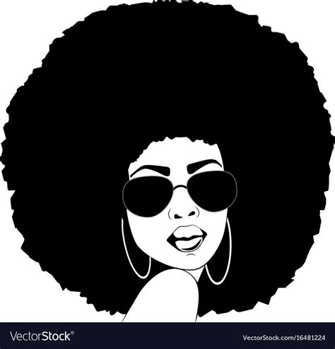 Afro Silhouette Svg Free Svg Cut File