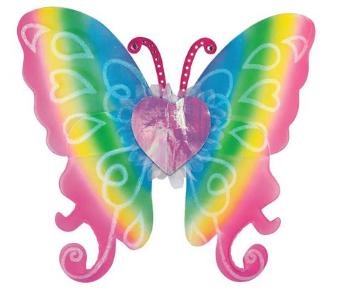 Adult Rainbow Fairy Wings 3499 The Costume Land