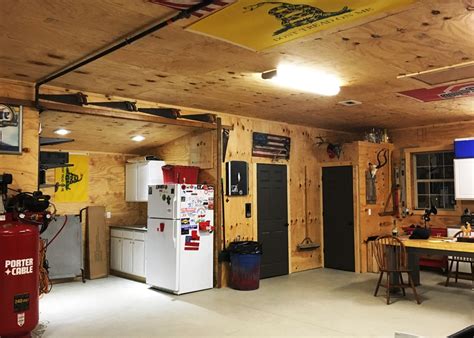 pole barn interior ideas