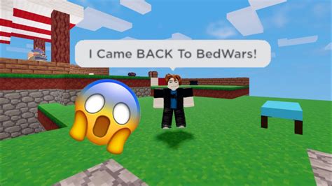 This Bedwars Youtuber Came Back Roblox Bedwars Youtube