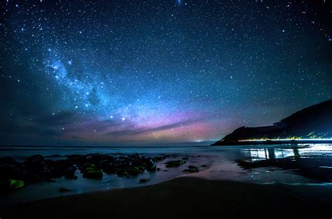 Milky Way Galaxy Over Great Ocean Road Stock Photo Download Image Now Istock