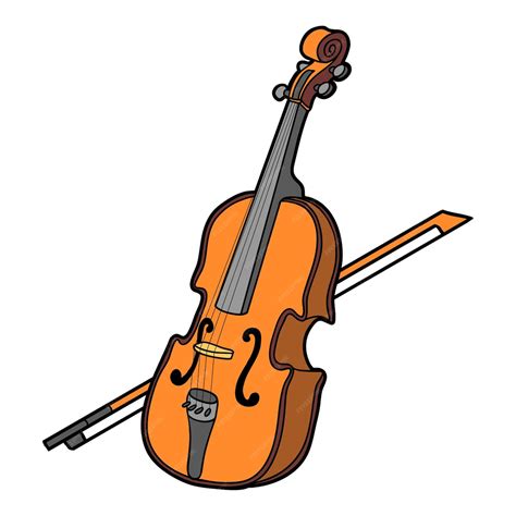 Premium Vector Cartoon Vector Illustration Cello Colorful Musical