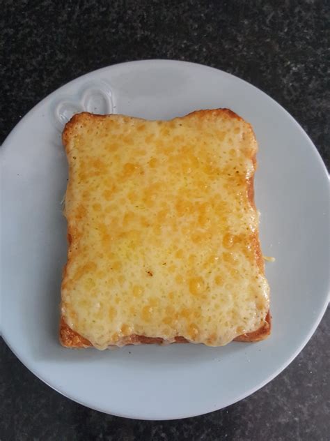 Homemade The Perfect Slice Of Cheese On Toast Rfoodporn