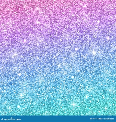 Pink Blue Glitter Background Vector Stock Vector Illustration Of